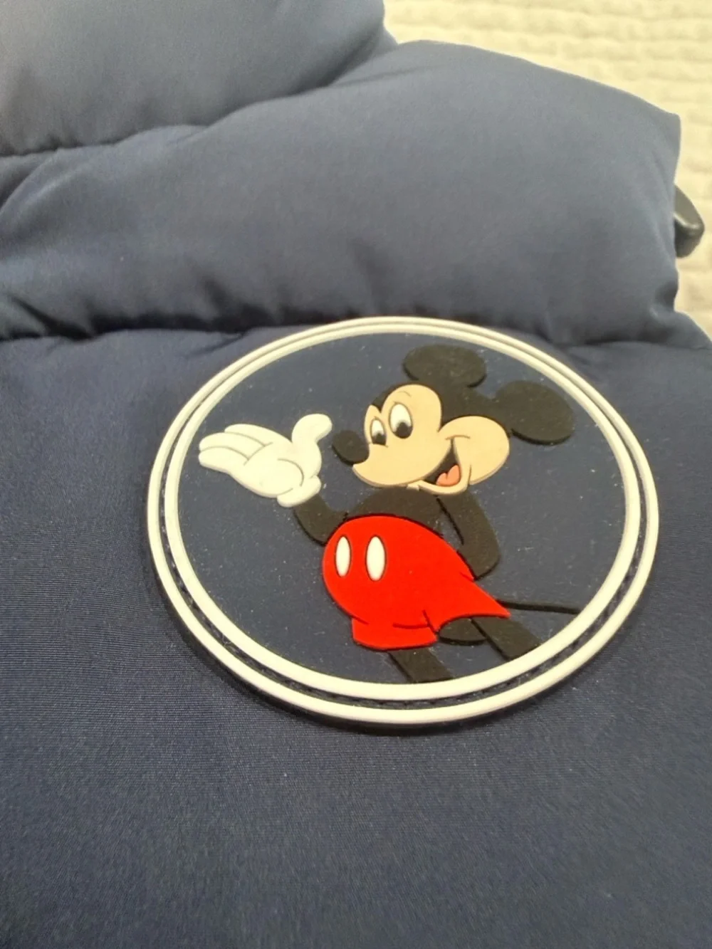 Disney Mickey Mouse Navy Kids Puffer Vest